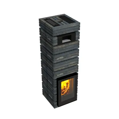 Фото Дровяная банная печь Grill'D Shaman 300 Short Max в магазине Woodson