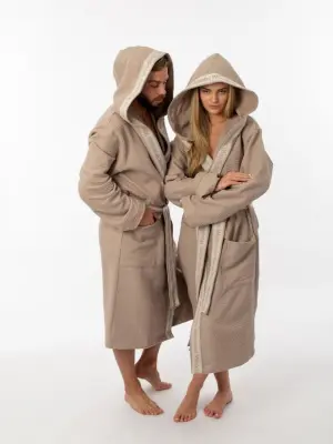Халат вафельный Woodson, creamy (54)