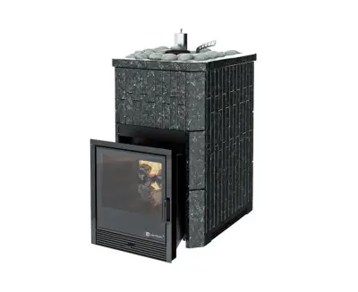 Фото Печь Изистим Южная 9 - Камень Пироксенит в магазине Woodson