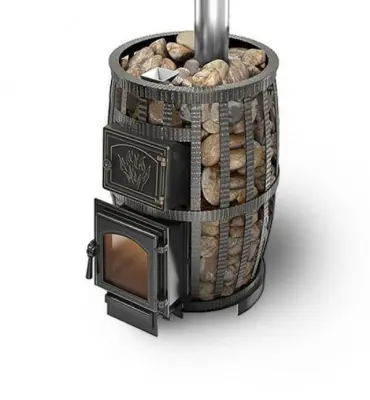 Фото Печь ВЕЗУВИЙ Легенда Русский пар Ковка 24 (270) б/в в магазине Woodson