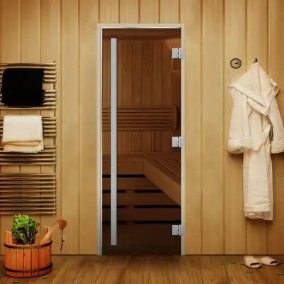 Дверь Статус 60G Бронза 1900*700 (3п,8мм) R, без порога с вертикальной ручкой Дверь Статус 60G Бронза 1900*700 (3п,8мм) R, без порога с вертикальной ручкой