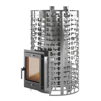 Фото Печь для бани Эверест "Steam Master" 60 INOX (320М) б/в в магазине Woodson