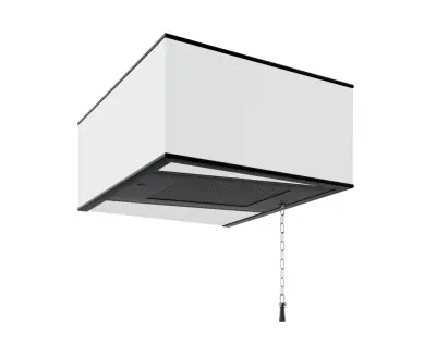 Обливное устройство КАСКАД 30 / с кожухом из керамики Белый