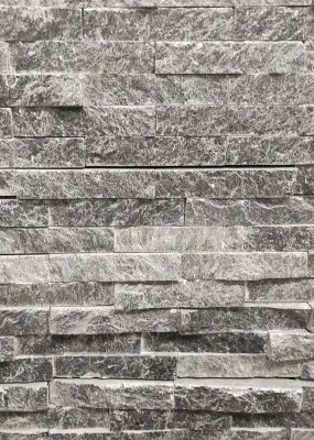 Плитка Талькохлорит "Рваный камень" 200х50х20мм Карелия (0.5м.кв\уп)