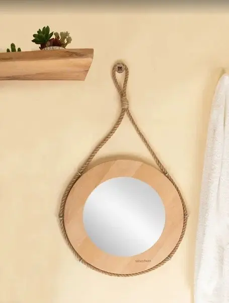 Зеркало для бани Woodson d38 ольха