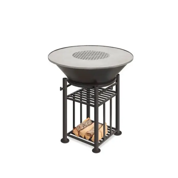 Fantastic Grill Везувий Ø 700 (чаша+подставка+плита+решетка+крышка) Fantastic Grill Везувий Ø 700 (чаша+подставка+плита+решетка+крышка)