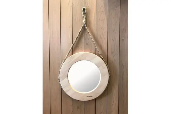 Зеркало для бани Woodson d38 ольха