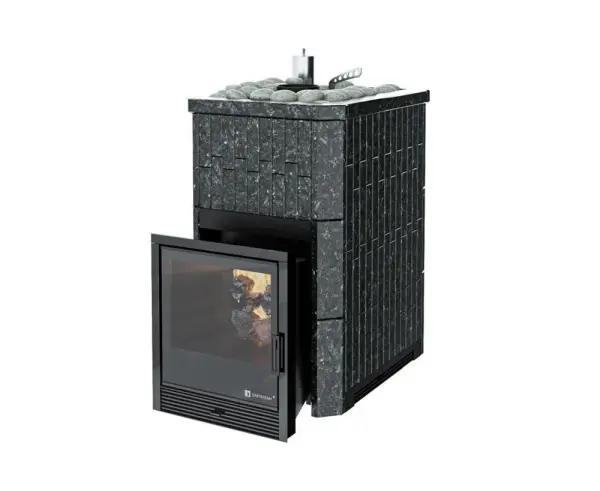 Фото Печь Изистим Южная 9 - Камень Пироксенит в магазине Woodson