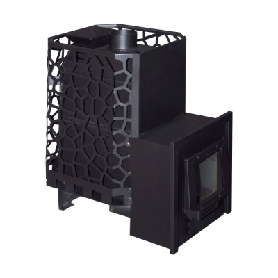 Фото Печь для бани РАДА 4, закрытая каменка, 18 M(СЕТКА), без дверцы в магазине Woodson