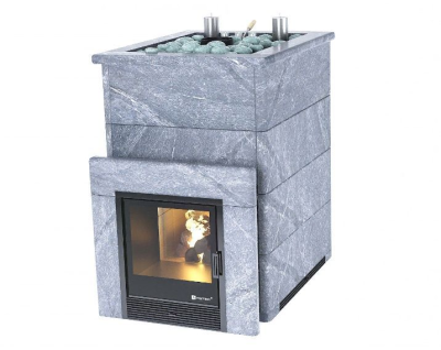 Фото Печь «Домна 45» К Талькохлорит в магазине Woodson