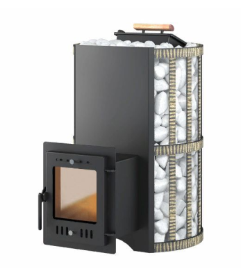 Фото Печь ВЕЗУВИЙ Скиф с закрытой каменкой Ковка (210) "М" в магазине Woodson