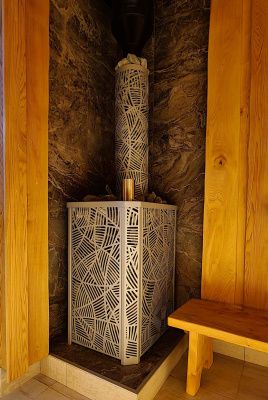 Фото Печь Изистим Ялта 15 - Сетка модерн в магазине Woodson