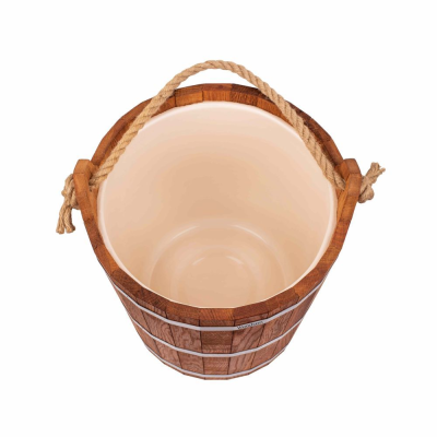 Запарник Woodson с пластиковой вставкой, 20 л., дуб