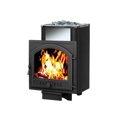 Фото Печь ВЕЗУВИЙ Сенсация 28 Антрацит (205) в магазине Woodson