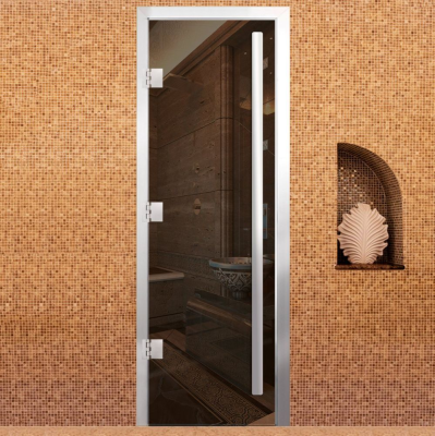 Дверь Хамам Престиж 60G Бронза 1900*700, R, БП, ВКР