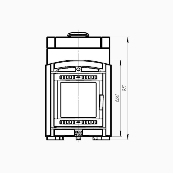 Фото Печь банная "Атмосфера L" в облицовке "Пироксенит ЭЛИТ" в магазине Woodson
