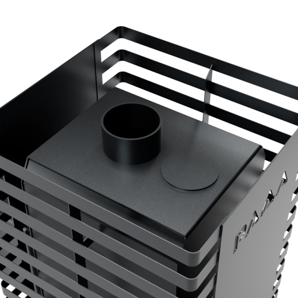 Фото Печь банная "РАДА ТЕРМА 2026" ОК 6мм 16L, дверца стальная в магазине Woodson