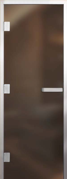 Дверь Хамам Элит бронза MATELUX 1900*700, R