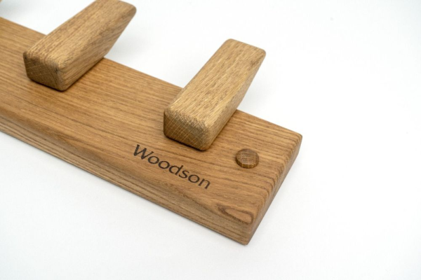 Вешалка Woodson Д3, 3 крепления, дуб