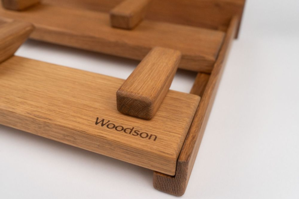 Вешалка Woodson Семирамида 34*60, дуб