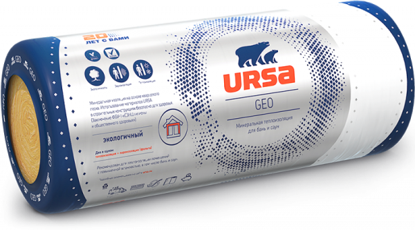 Маты теплоизоляционные URSA M11Ф15м2 Маты теплоизоляционные URSA M11Ф15м2