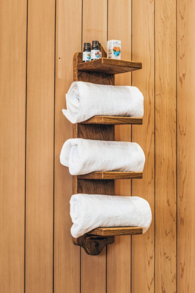 Полка для полотенец Woodson M4, дуб
