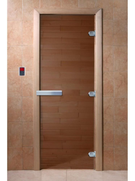Дверь DoorWood "Бронза" 2000*900 (Ольха 3п, 8мм) Дверь DoorWood "Бронза" 2000*900 (Ольха 3п, 8мм)