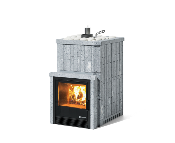 Фото Печь Изистим Южная 9 с топкой из парной  - Камень Талькохлорит в магазине Woodson