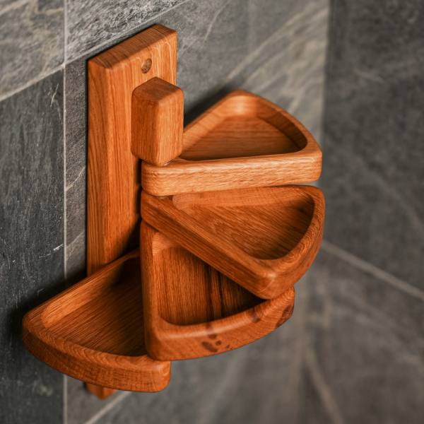 Полка для масел Woodson Эдельвейс, дуб