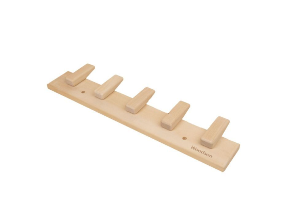 Вешалка Woodson, 5 креплений, ольха