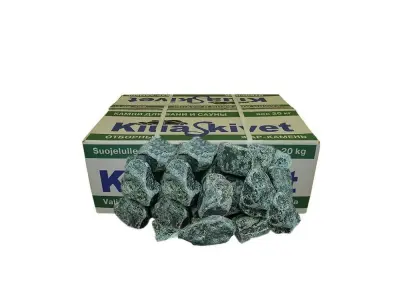 Камень Нефрит ОБВАЛОВАННЫЙ (50-90) 20кг Карелия